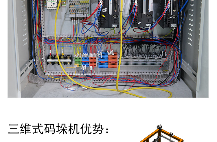 三维码垛机细节展示